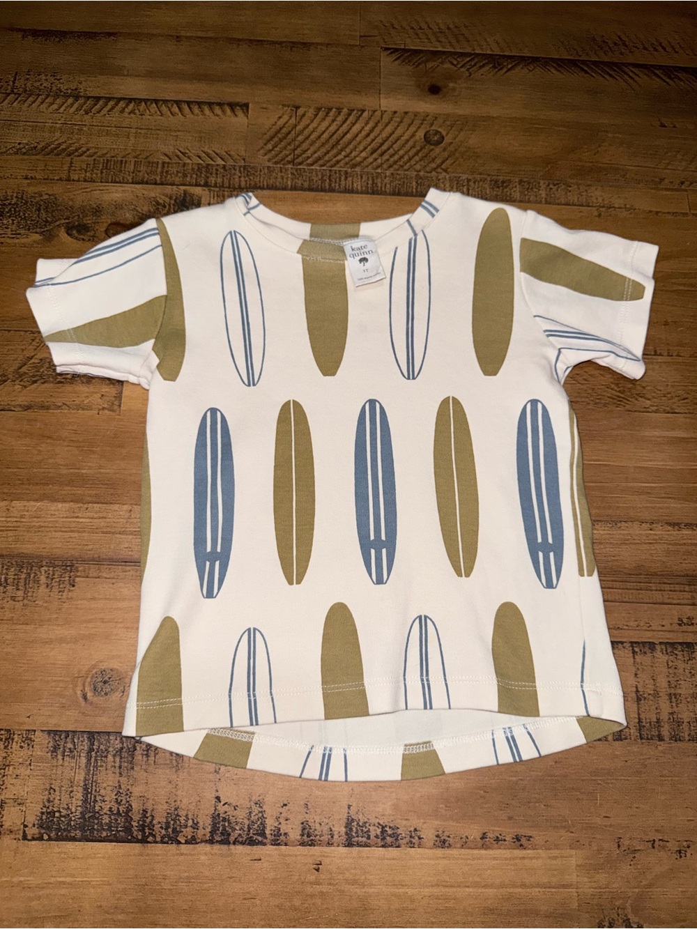 3T Kate Quinn Longboard Print Tee
